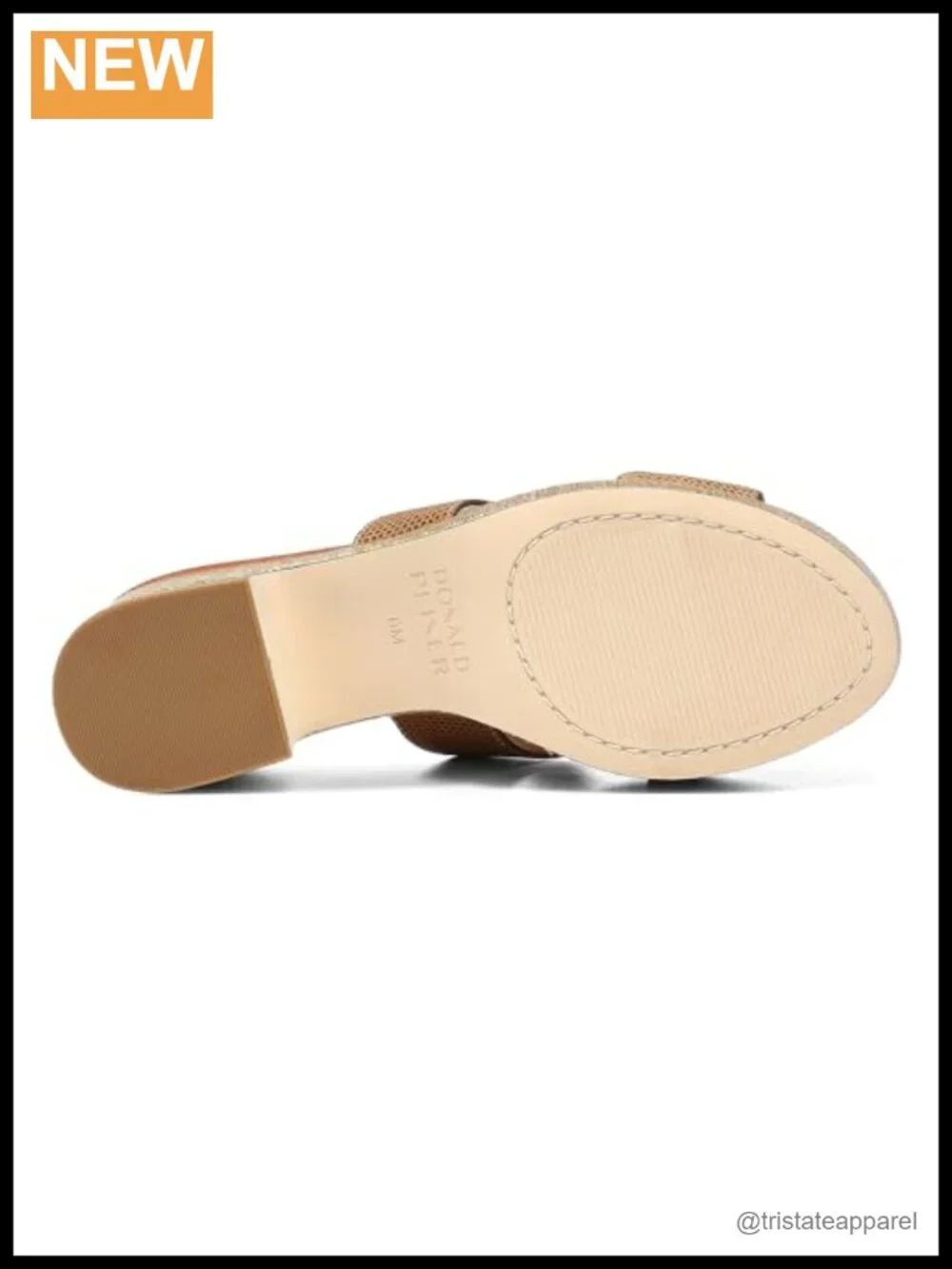 Donald J Pliner Disco Lizard Print Leather Slip-On Platform Sandals